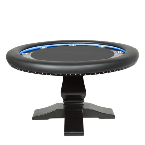 BBO Ginza LED 8-Person Poker Table with Dining Top (2BBO-GINZ)