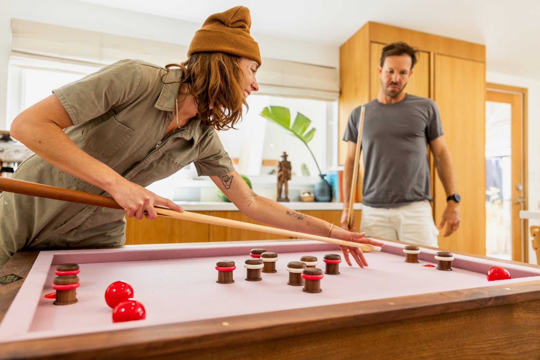 Sean Woolsey Studio Woolsey Bumper Pool Table