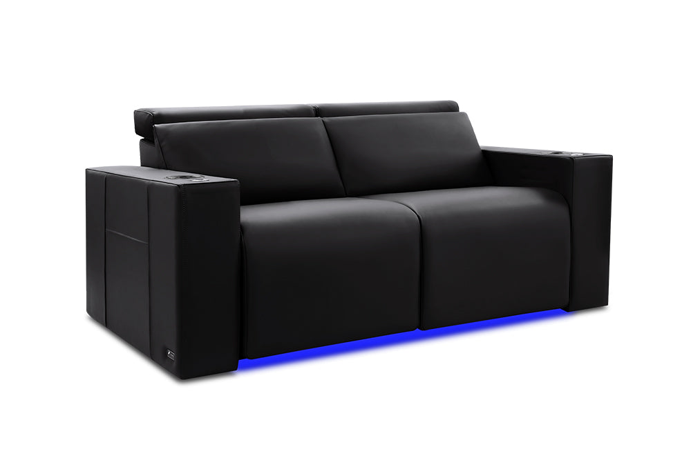 Valencia Barcelona Italian Leather Home Theater Seating