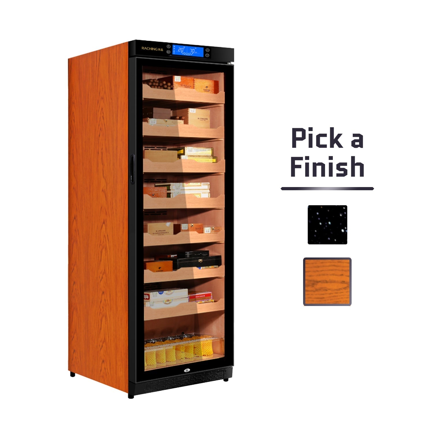 Raching C380A – Electric Climate Control Cabinet Humidor (2000 Cigars)