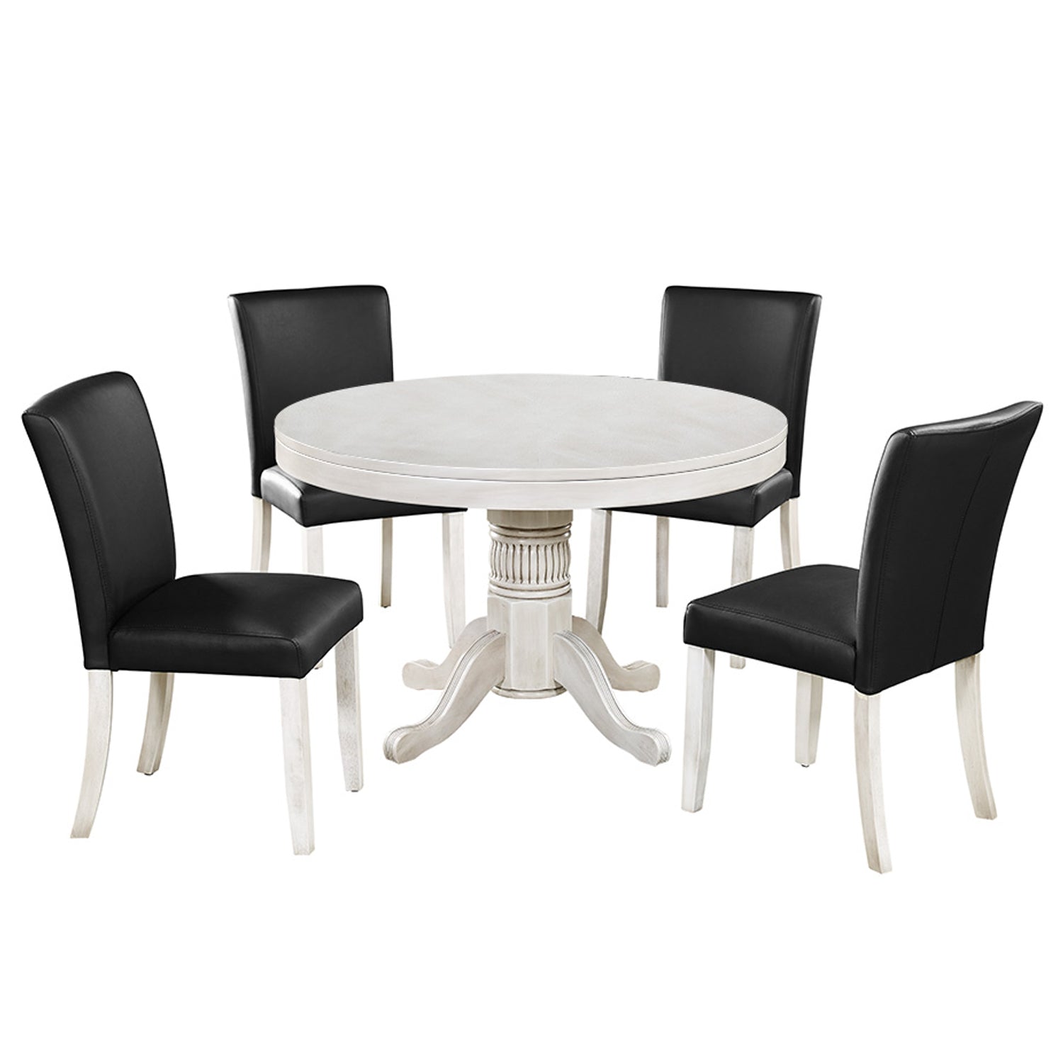 RAM Game Room 48" Round 3-in-1 Poker & Dining Table (GTBL48)