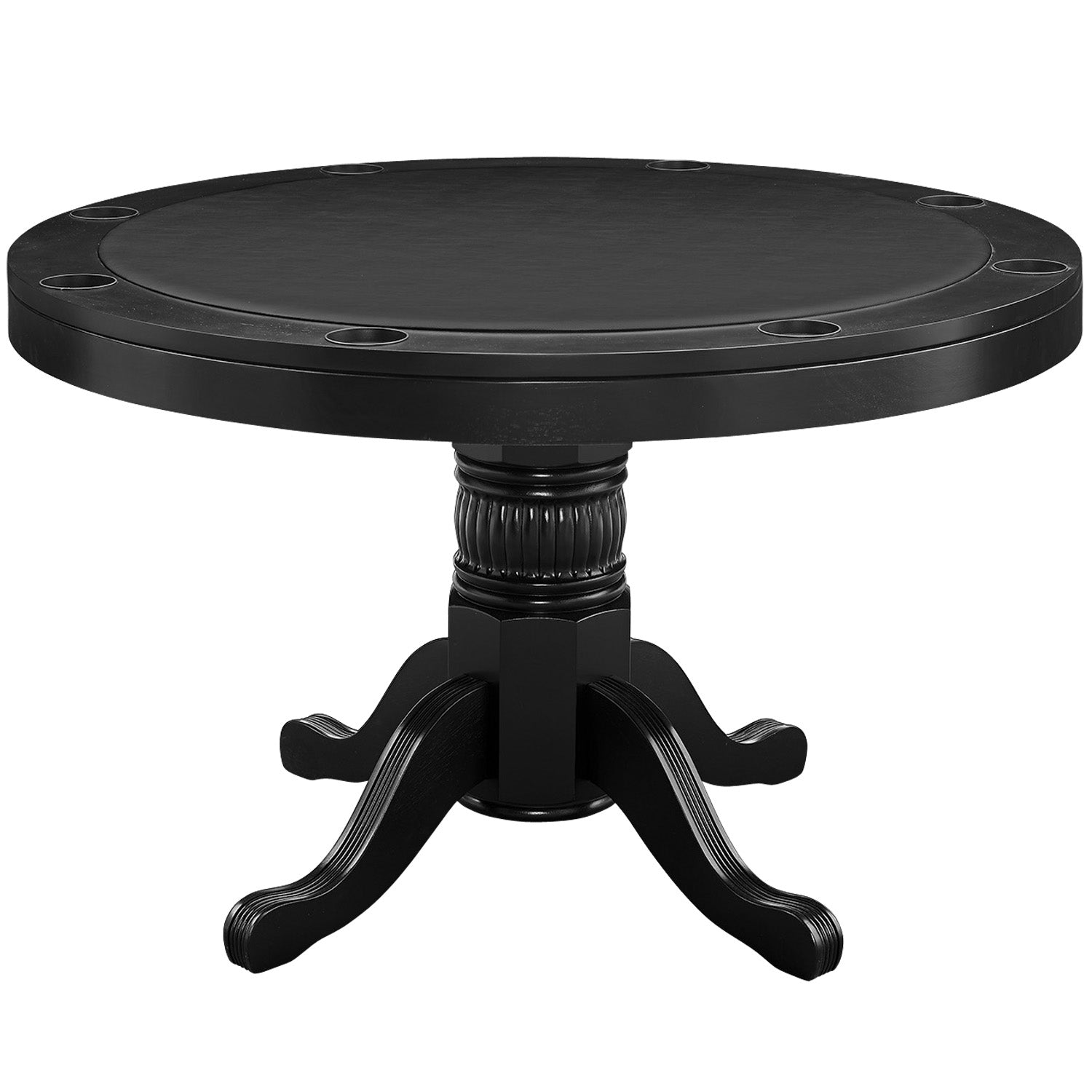 RAM Game Room 48" Round 3-in-1 Poker & Dining Table (GTBL48)