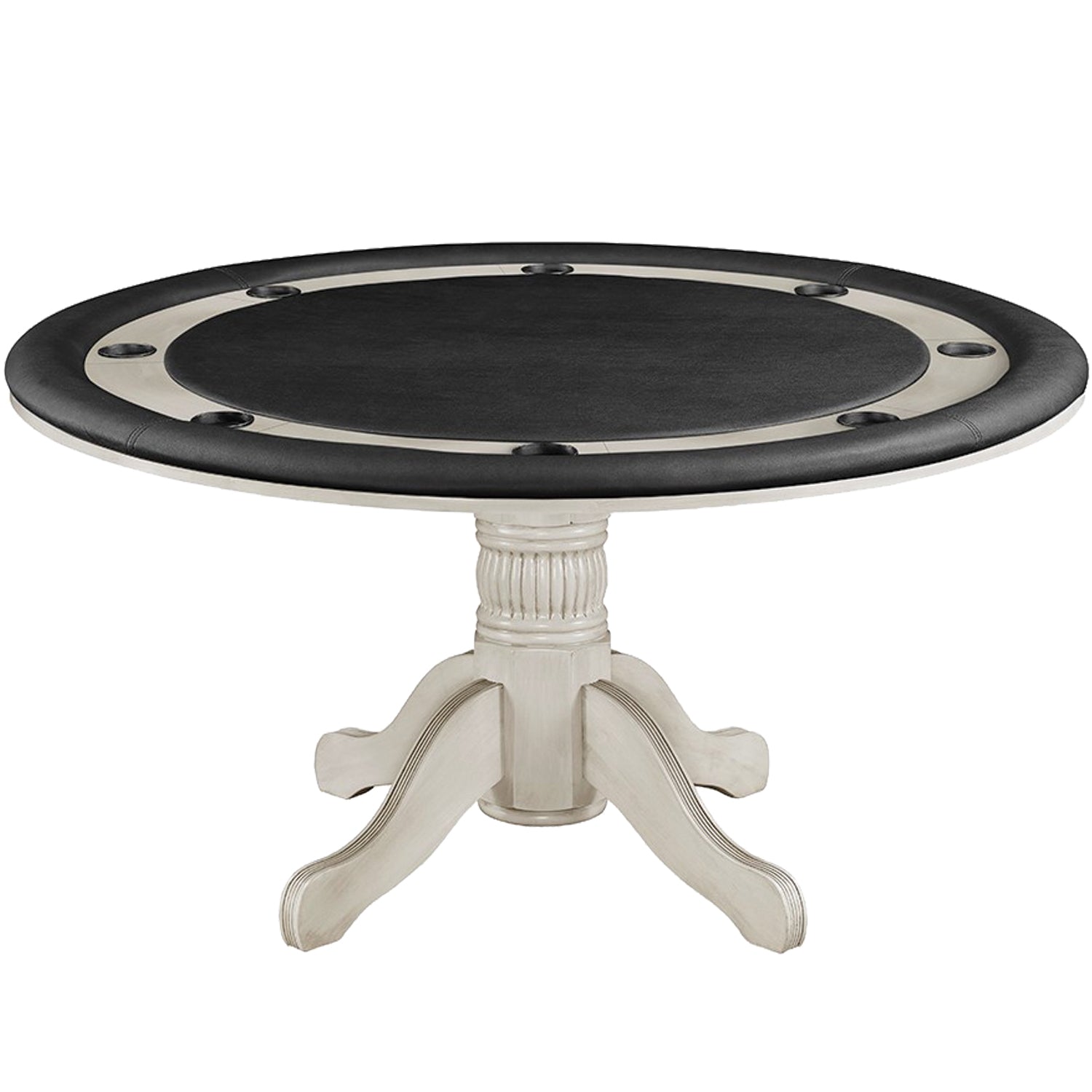 RAM Game Room 60" Round 2-in-1 Poker & Dining Table (GTBL60)