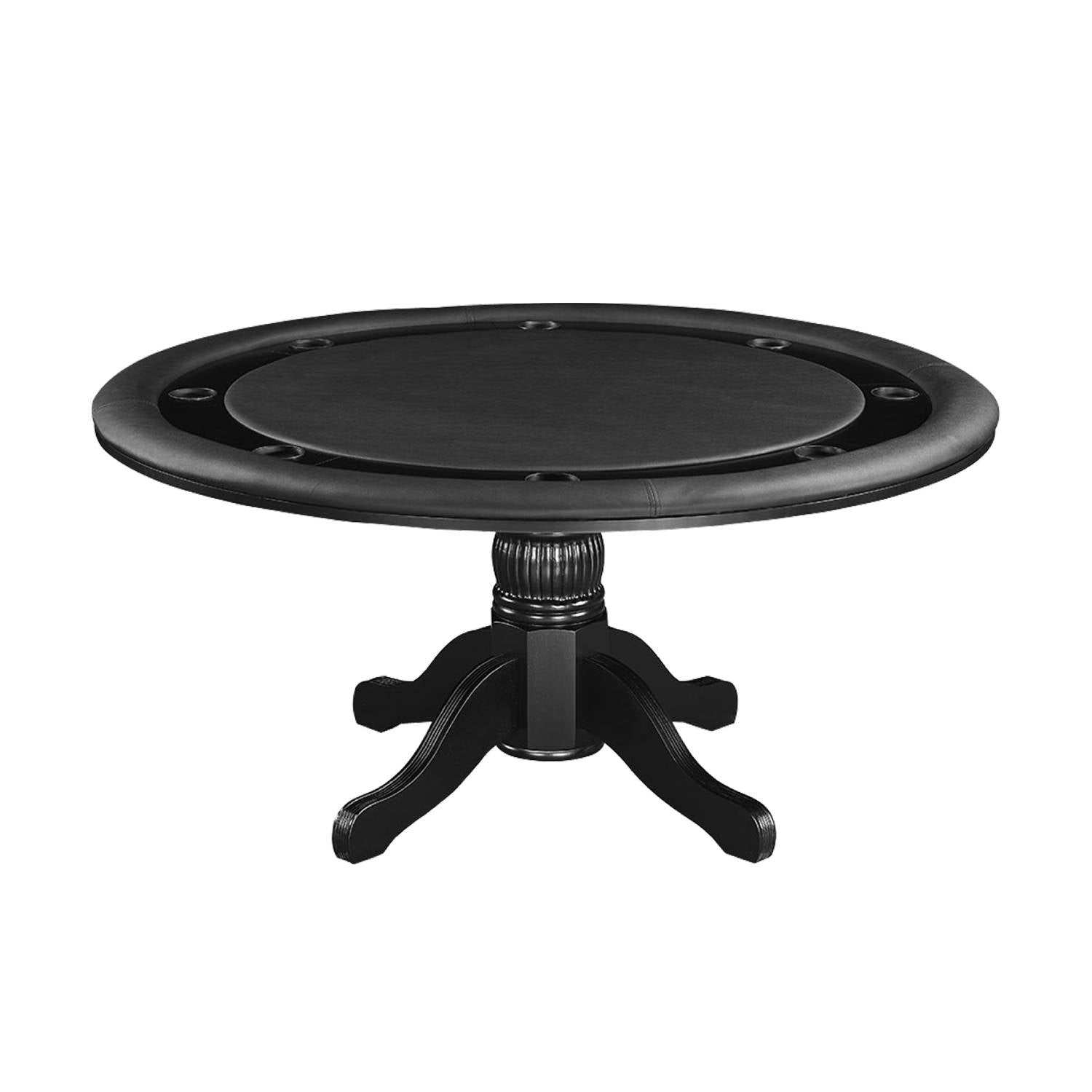 RAM Game Room 60" Round 2-in-1 Poker & Dining Table (GTBL60)