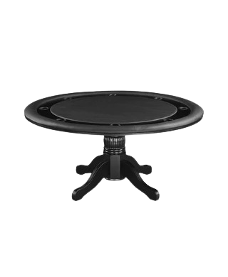 RAM Game Room 60" Round 2-in-1 Poker & Dining Table (GTBL60)