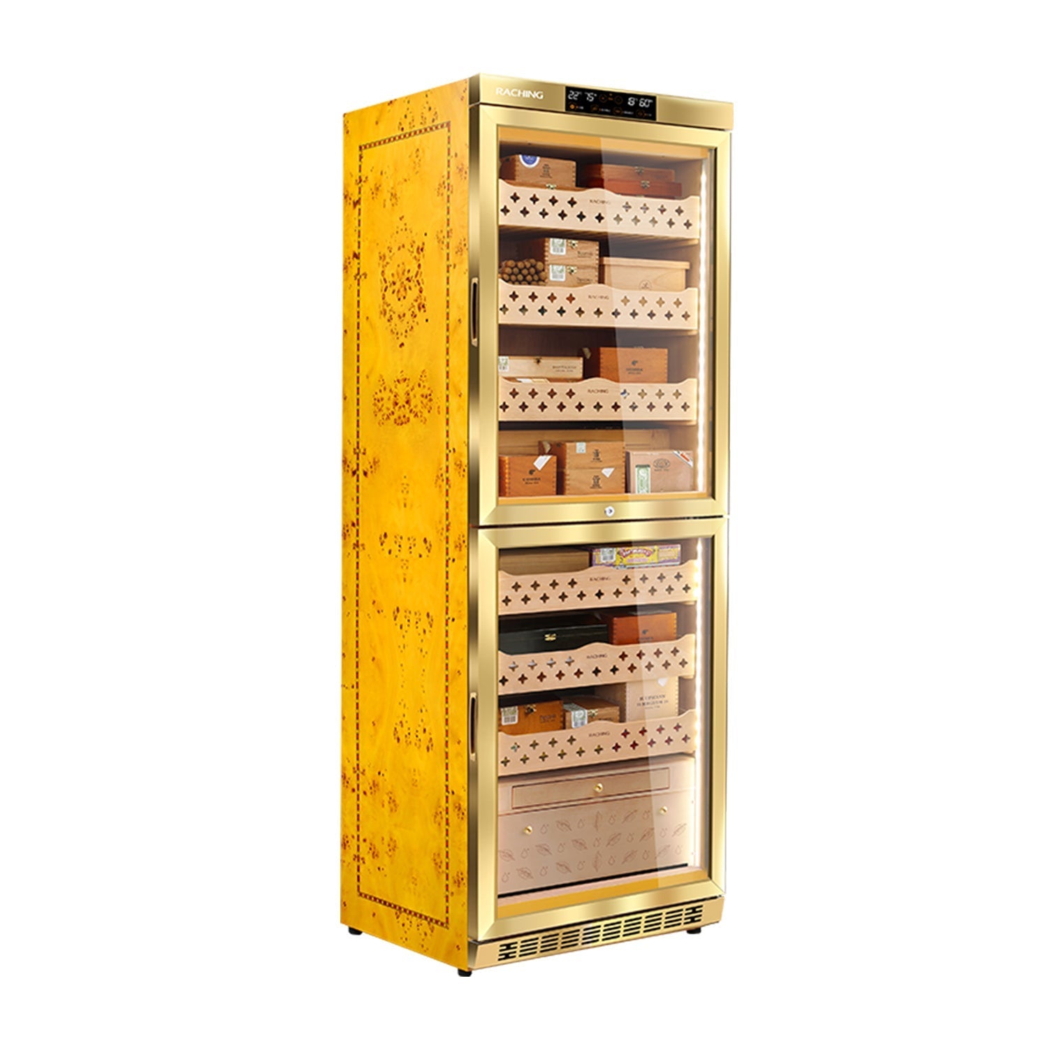 Raching MON3800B – Electric Climate Control Cabinet Humidor (1500–1700 Cigars)