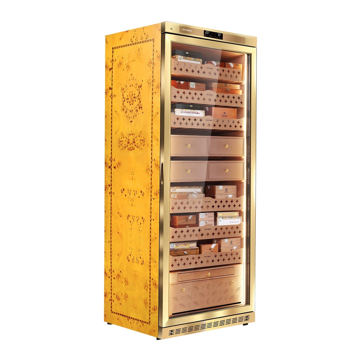 Raching MON5800A – Electric Climate Control Cabinet Humidor (3000–4000 Cigars)