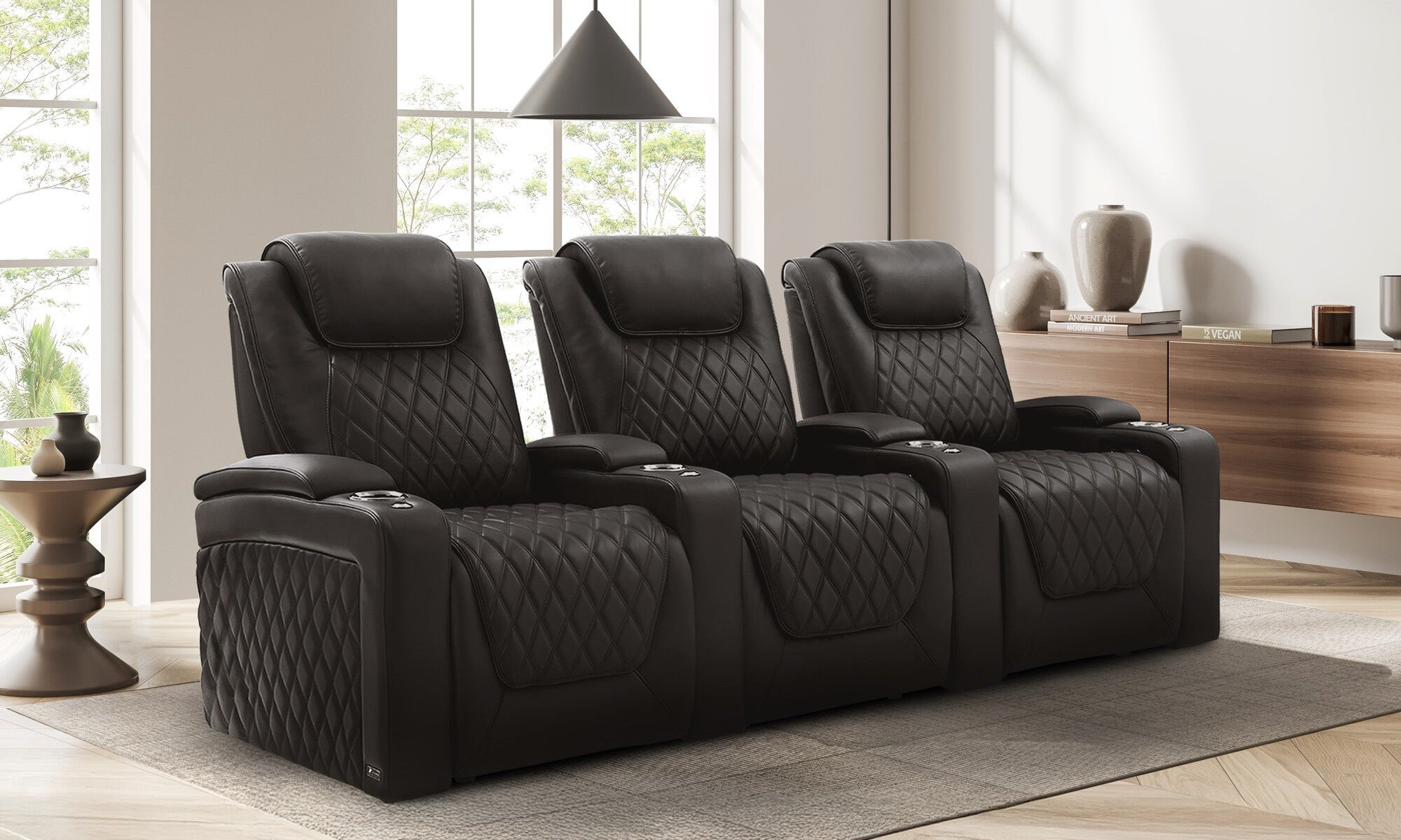 Valencia Oslo Luxury Italian Leather Home Theater Seating – 2025 Edition
