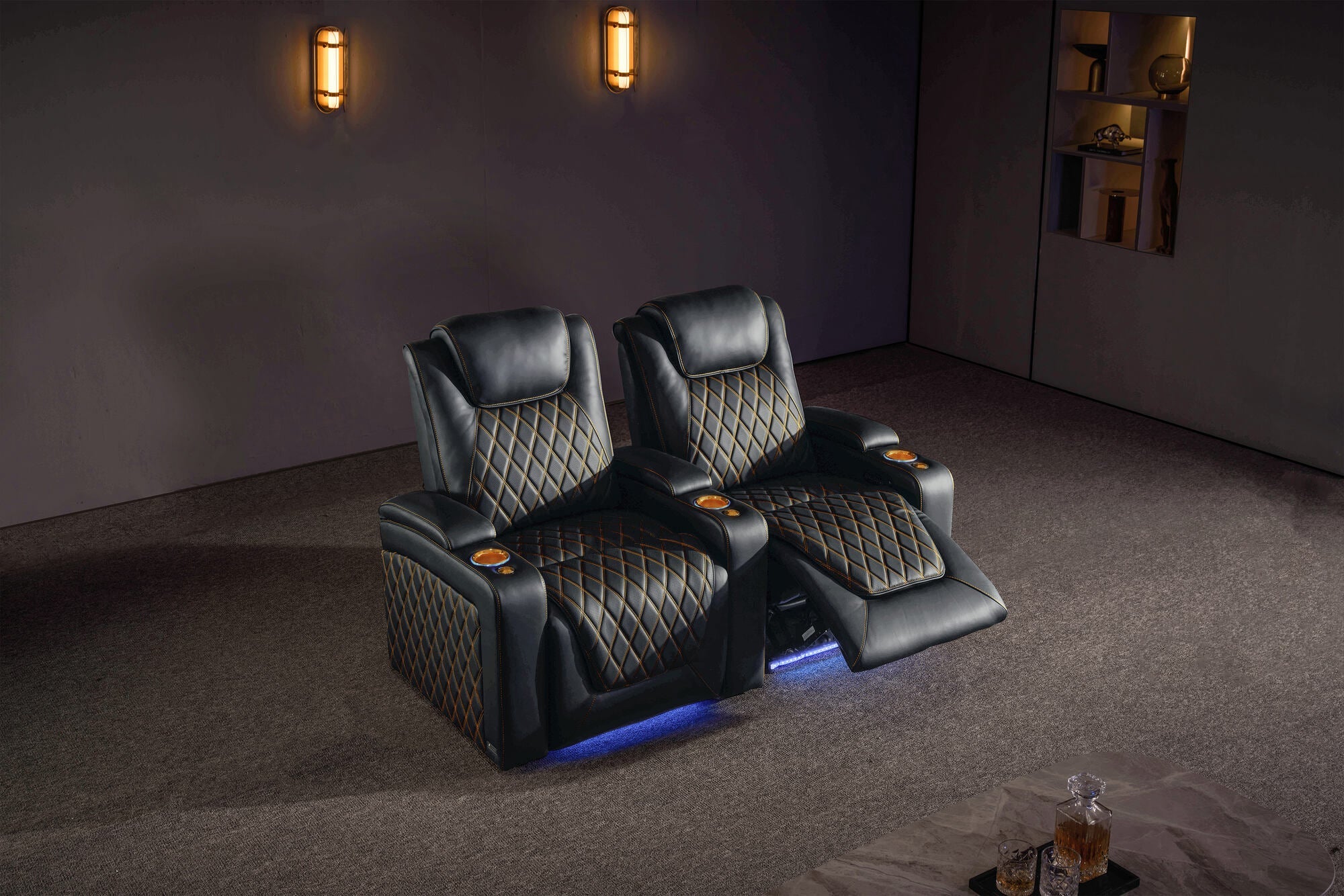 Valencia Oslo Ultimate 20K Italian Semi-Aniline Leather Theater Seating – 2025 Edition