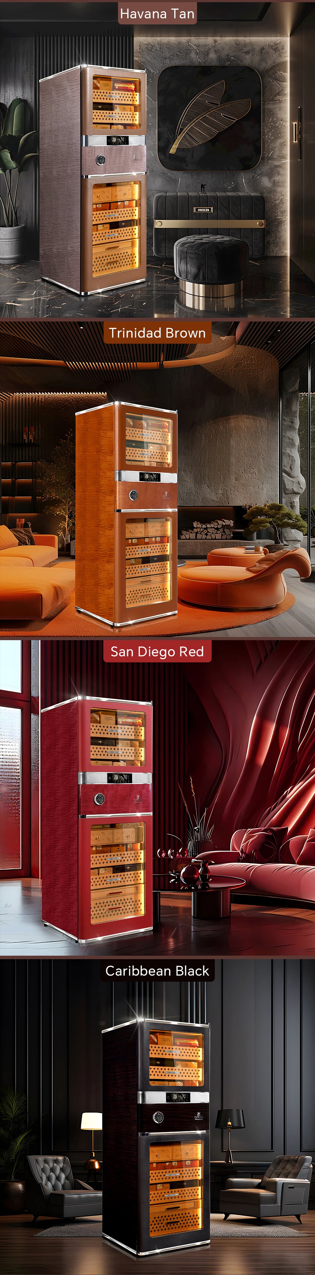 Raching Reserve San Diego Red - RR980 - Electronic Cigar Humidor