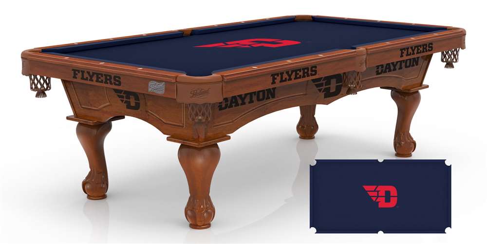 Holland Bar Stool Officially Licensed Logo 8 ft. Pool Table