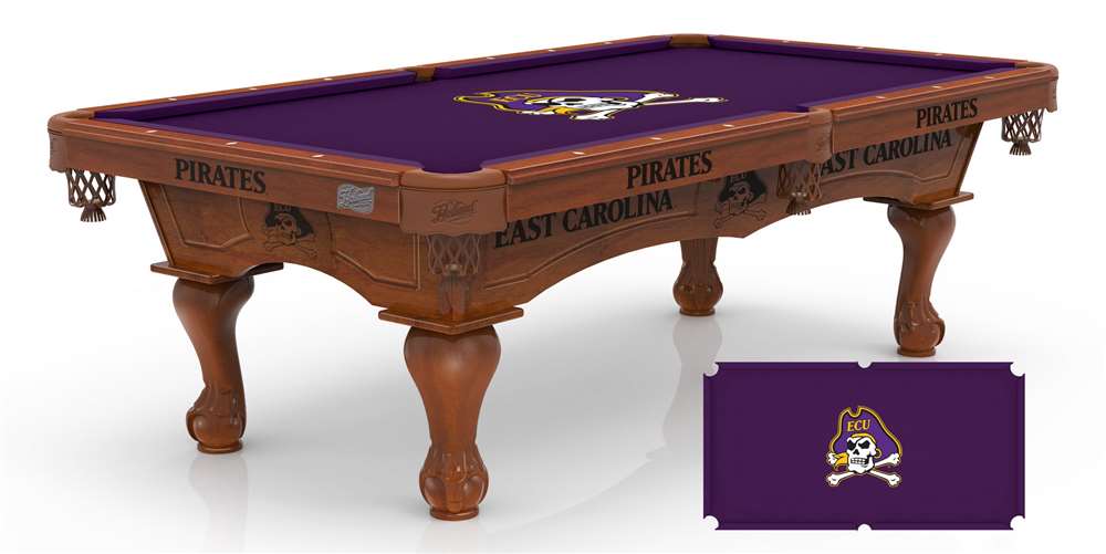 Holland Bar Stool Officially Licensed Logo 8 ft. Pool Table
