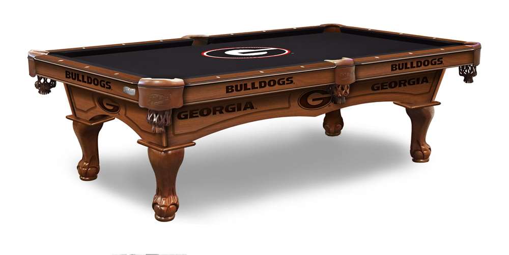 Holland Bar Stool Officially Licensed Logo 8 ft. Pool Table