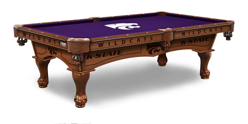 Holland Bar Stool Officially Licensed Logo 8 ft. Pool Table