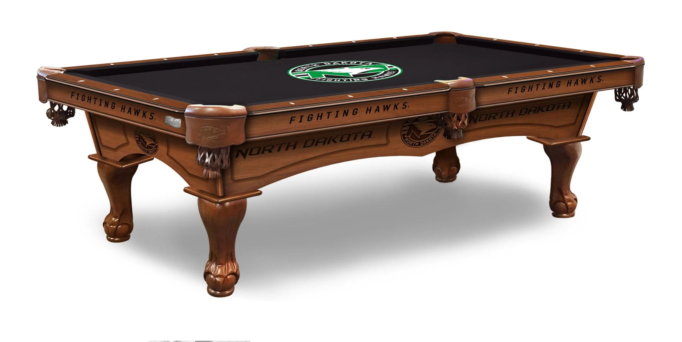 Holland Bar Stool Officially Licensed Logo 8 ft. Pool Table