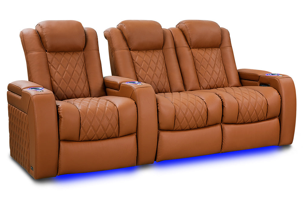 Valencia Tuscany Ultimate 20K Italian Semi-Aniline Leather Theater Seating – 2025 Ultimate Luxury Edition