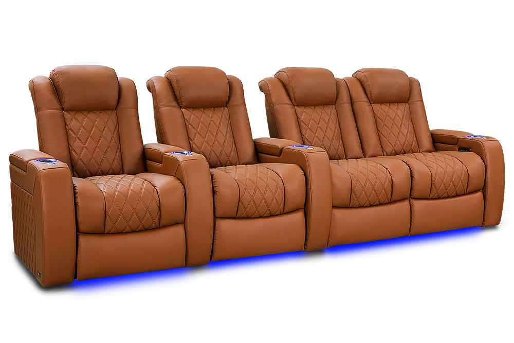 Valencia Tuscany Ultimate 20K Italian Semi-Aniline Leather Theater Seating – 2025 Ultimate Luxury Edition