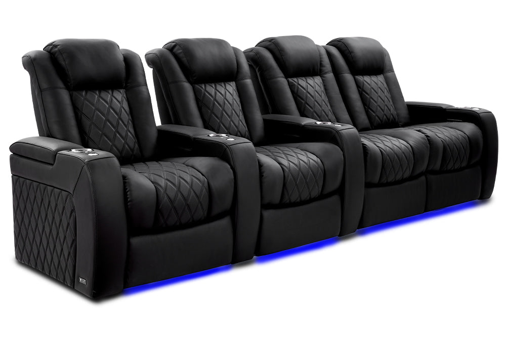 Valencia Tuscany Ultimate 20K Italian Semi-Aniline Leather Theater Seating – 2025 Ultimate Luxury Edition