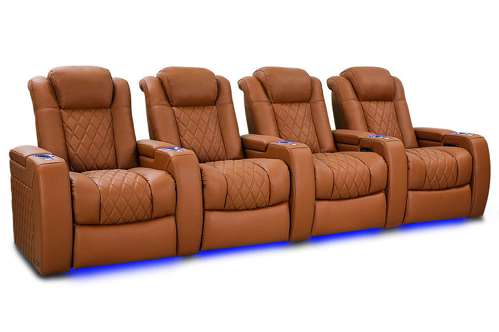 Valencia Tuscany Ultimate 20K Italian Semi-Aniline Leather Theater Seating – 2025 Ultimate Luxury Edition