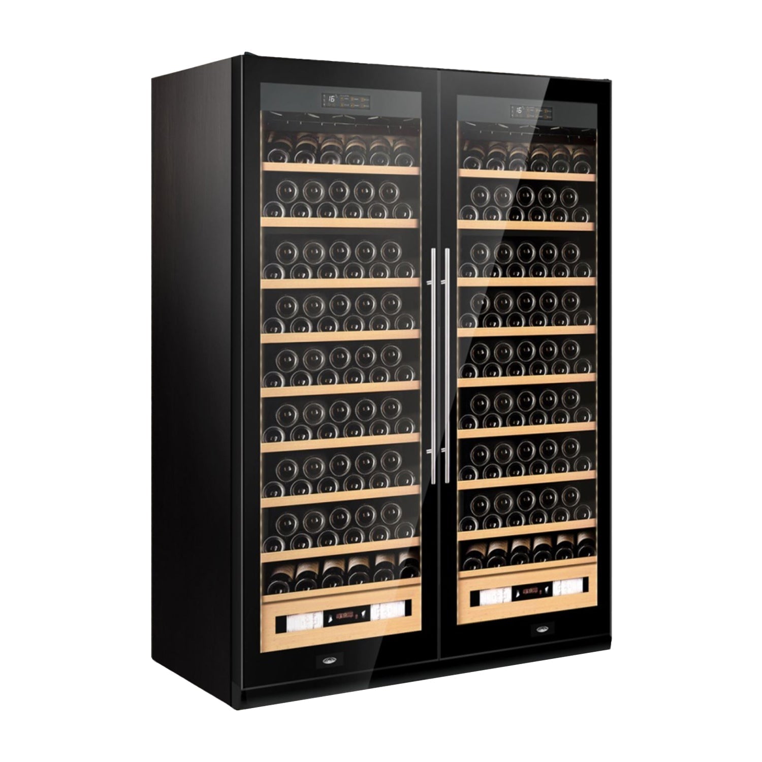 Raching SD800 – Smart Dual-Door Humidor & Wine Cooler (Cigars + Wine Storage Combo)