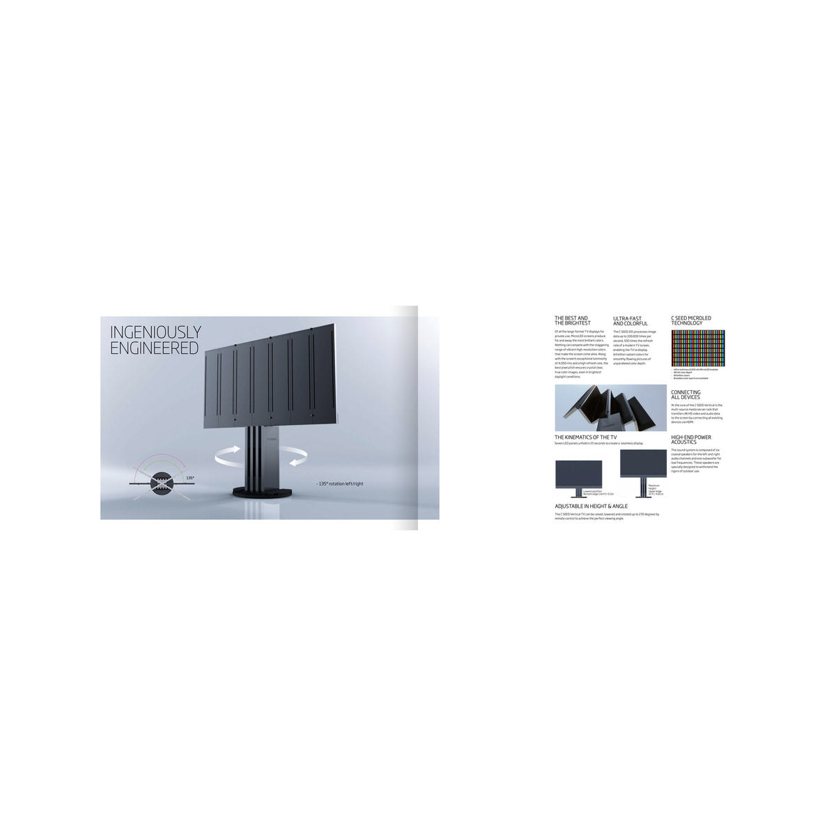 Vertical Outdoor TV