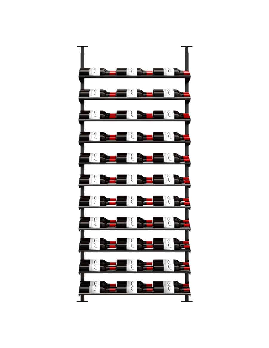 Ultra Wine Racks & Cellars Showcase Standard Cascade Kits (66–99 Bottles)