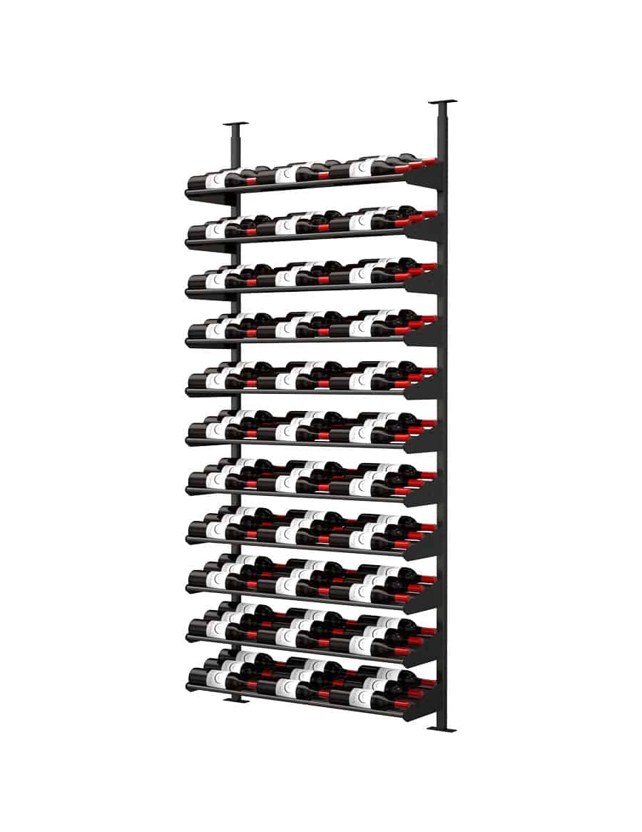 Ultra Wine Racks & Cellars Showcase Standard Cascade Kits (66–99 Bottles)