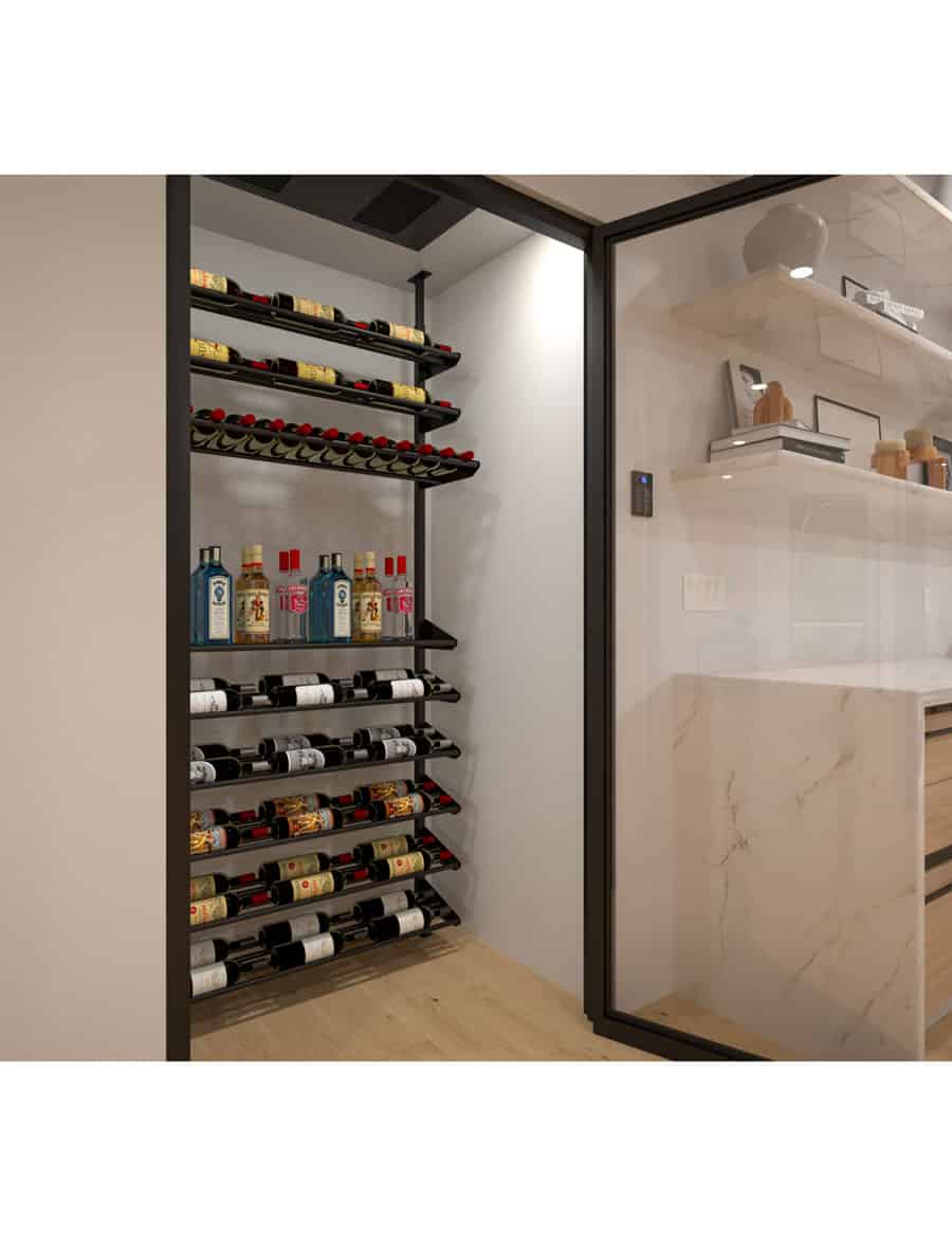 Ultra Wine Racks & Cellars Showcase Featured Exhibition Kit (60–80 Bottles)