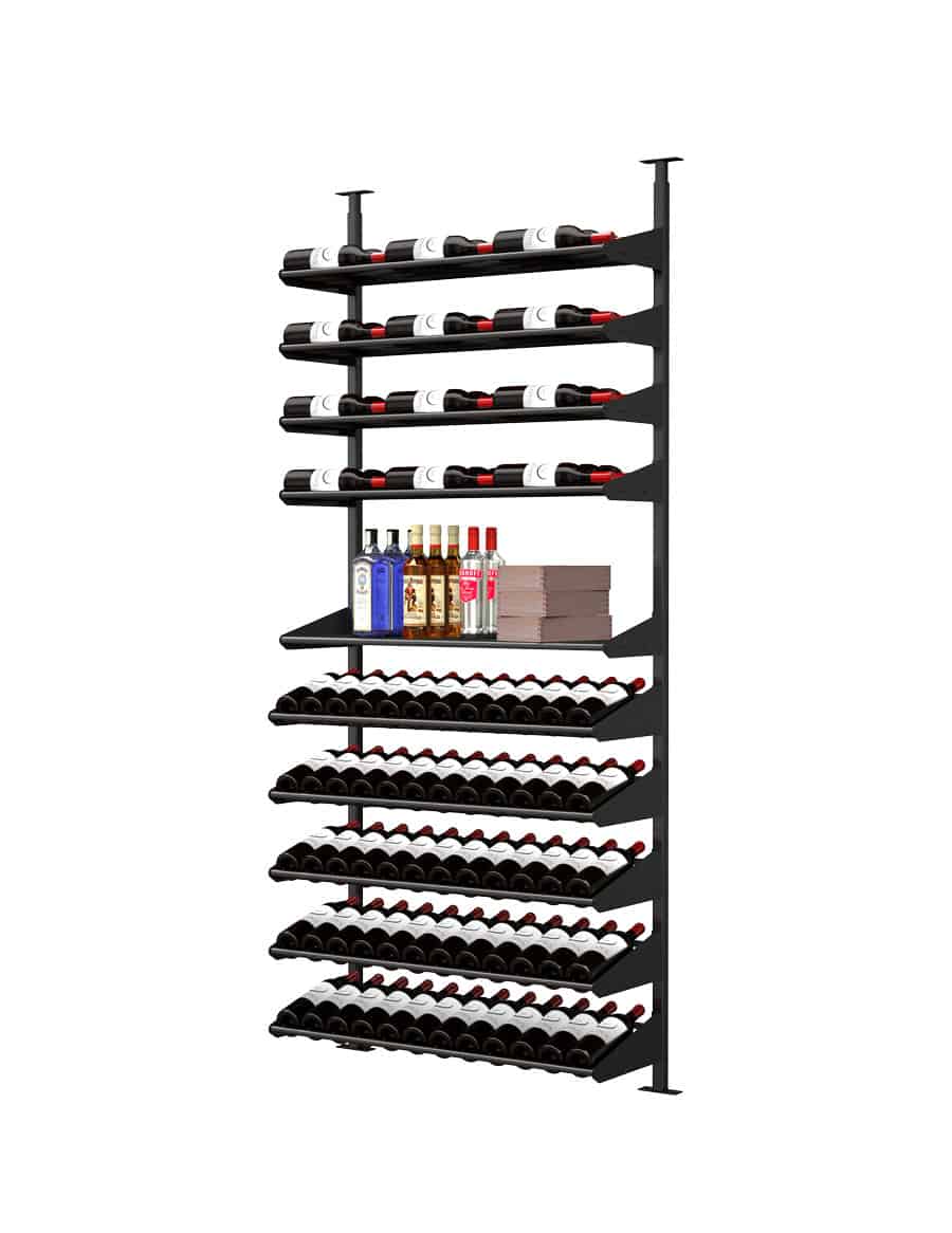 Ultra Wine Racks & Cellars Showcase Featured Centerpiece Kit (90–100 Bottles)