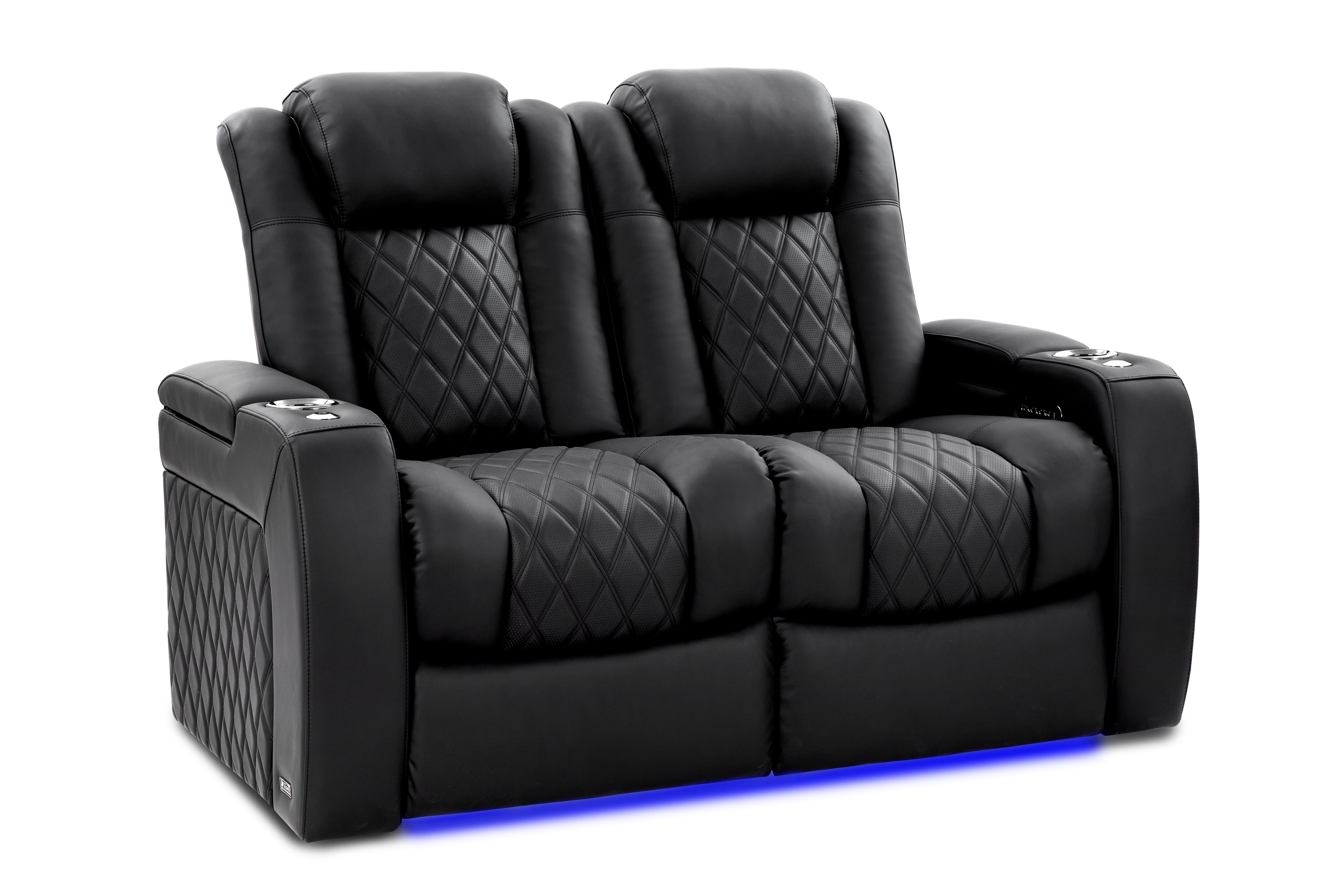 Valencia Tuscany Ultimate Heat & Ventilation Italian Semi-Aniline Leather Theater Seating