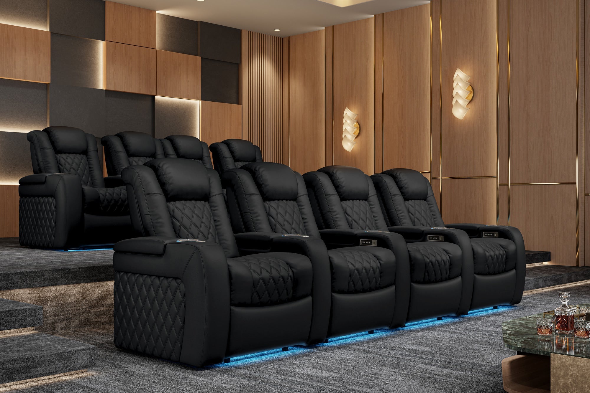 Valencia Tuscany Luxury Float™ Zero Gravity Heat & Massage Theater Seating – 2025 Edition