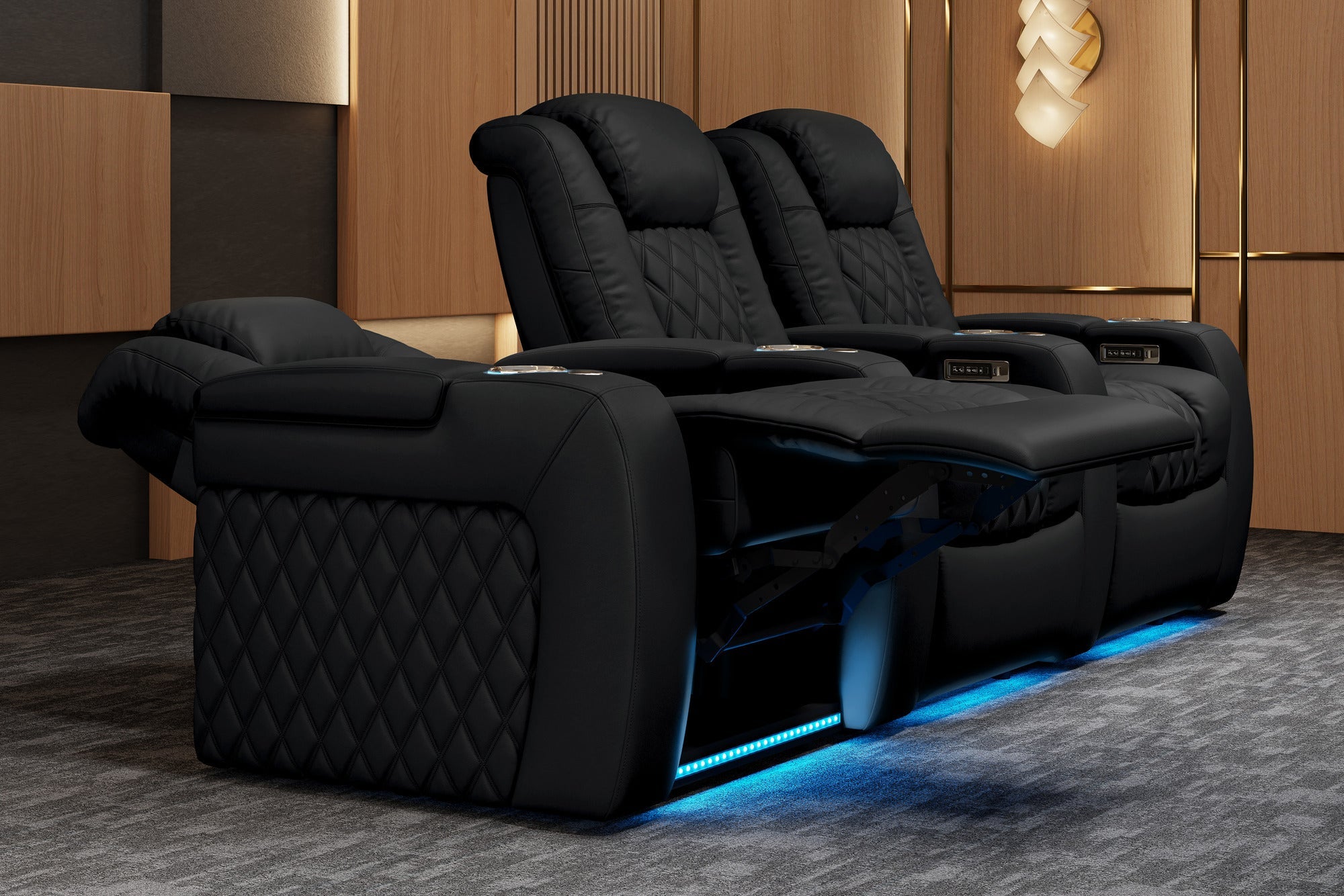 Valencia Tuscany Luxury Float™ Zero Gravity Heat & Massage Theater Seating – 2025 Edition