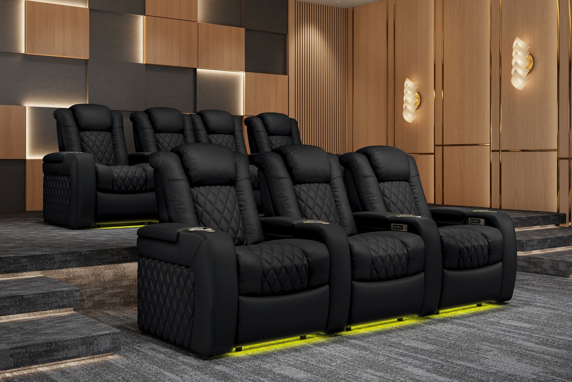 Valencia Tuscany Luxury Float™ Zero Gravity Heat & Massage Theater Seating – 2025 Edition