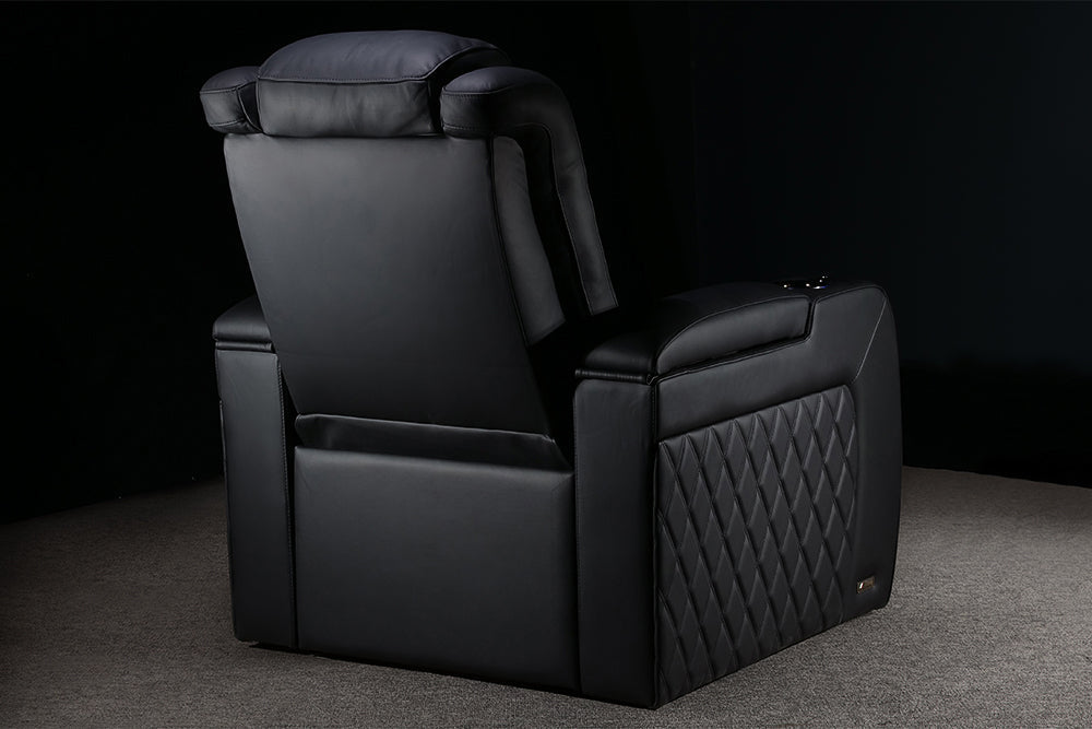Valencia Tuscany Slim Ultimate Italian Semi-Aniline Leather Theater Seating – 2025 Luxury Edition