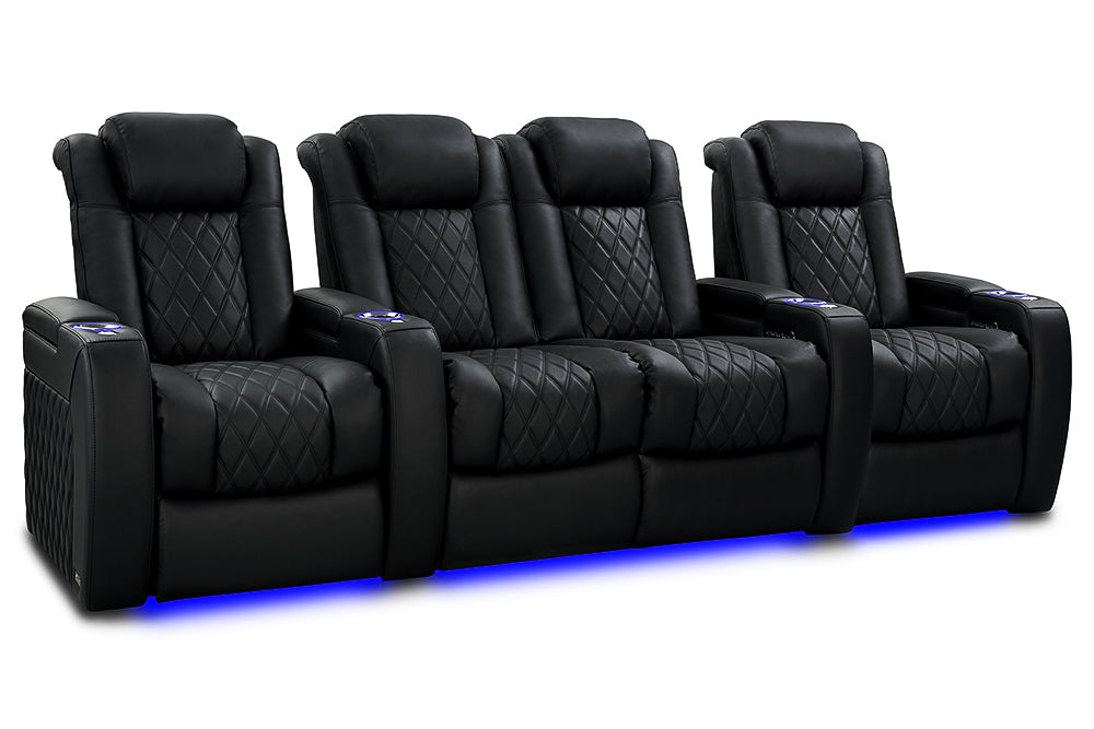 Valencia Tuscany Slim Ultimate Italian Semi-Aniline Leather Theater Seating – 2025 Luxury Edition