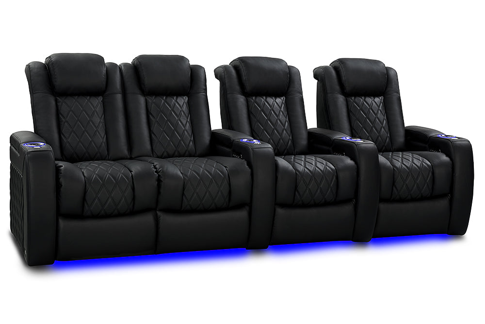 Valencia Tuscany Slim Ultimate Italian Semi-Aniline Leather Theater Seating – 2025 Luxury Edition