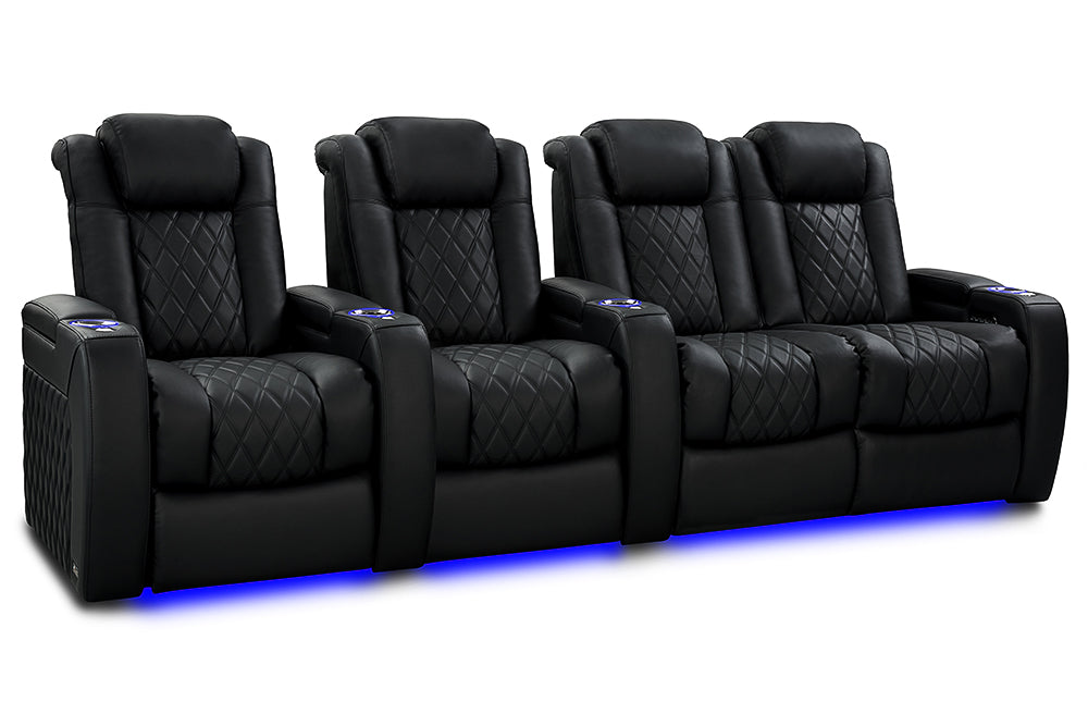 Valencia Tuscany Slim Ultimate Italian Semi-Aniline Leather Theater Seating – 2025 Luxury Edition