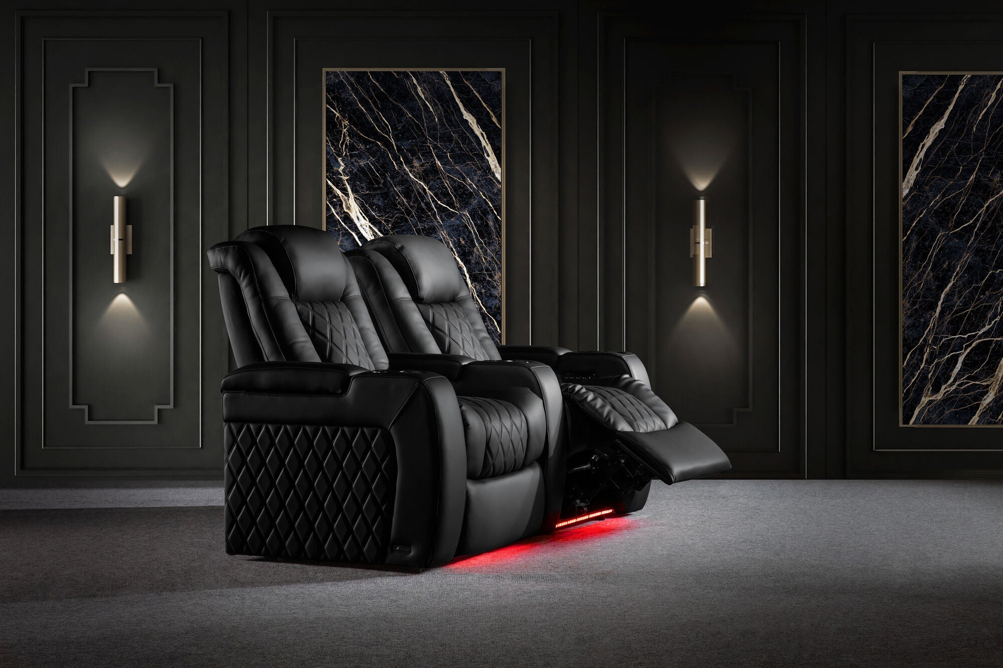 Valencia Tuscany Ultimate 20K Italian Semi-Aniline Leather Theater Seating – 2025 Ultimate Luxury Edition
