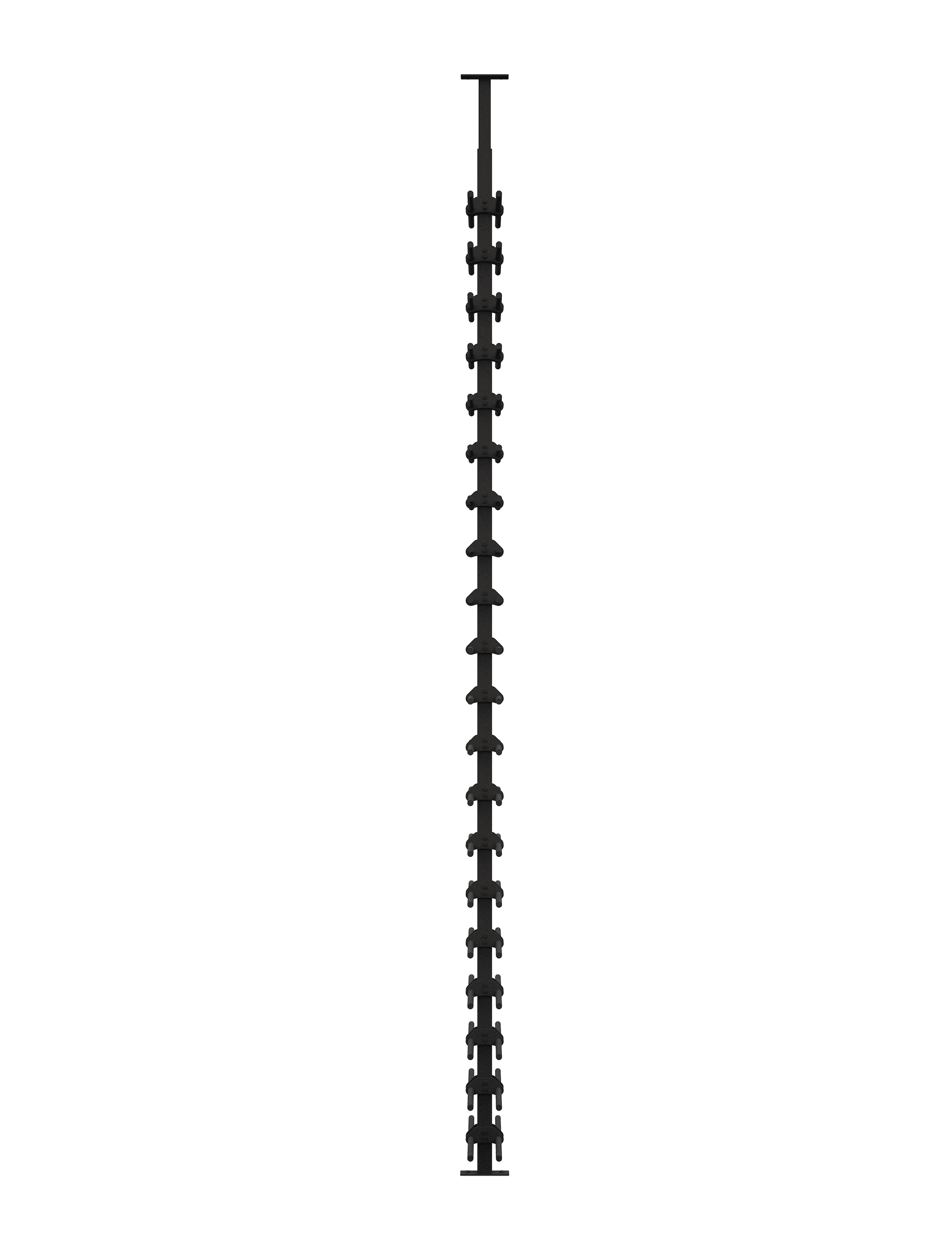 Ultra Wine Racks & Cellars ST Minimalist Series 2-Sided Wine Rack Display (40 Bottles)
