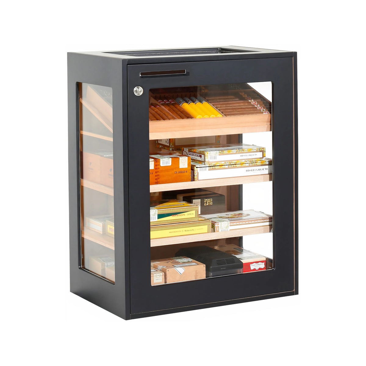 Adorini Salina Humidor Cabinet Black