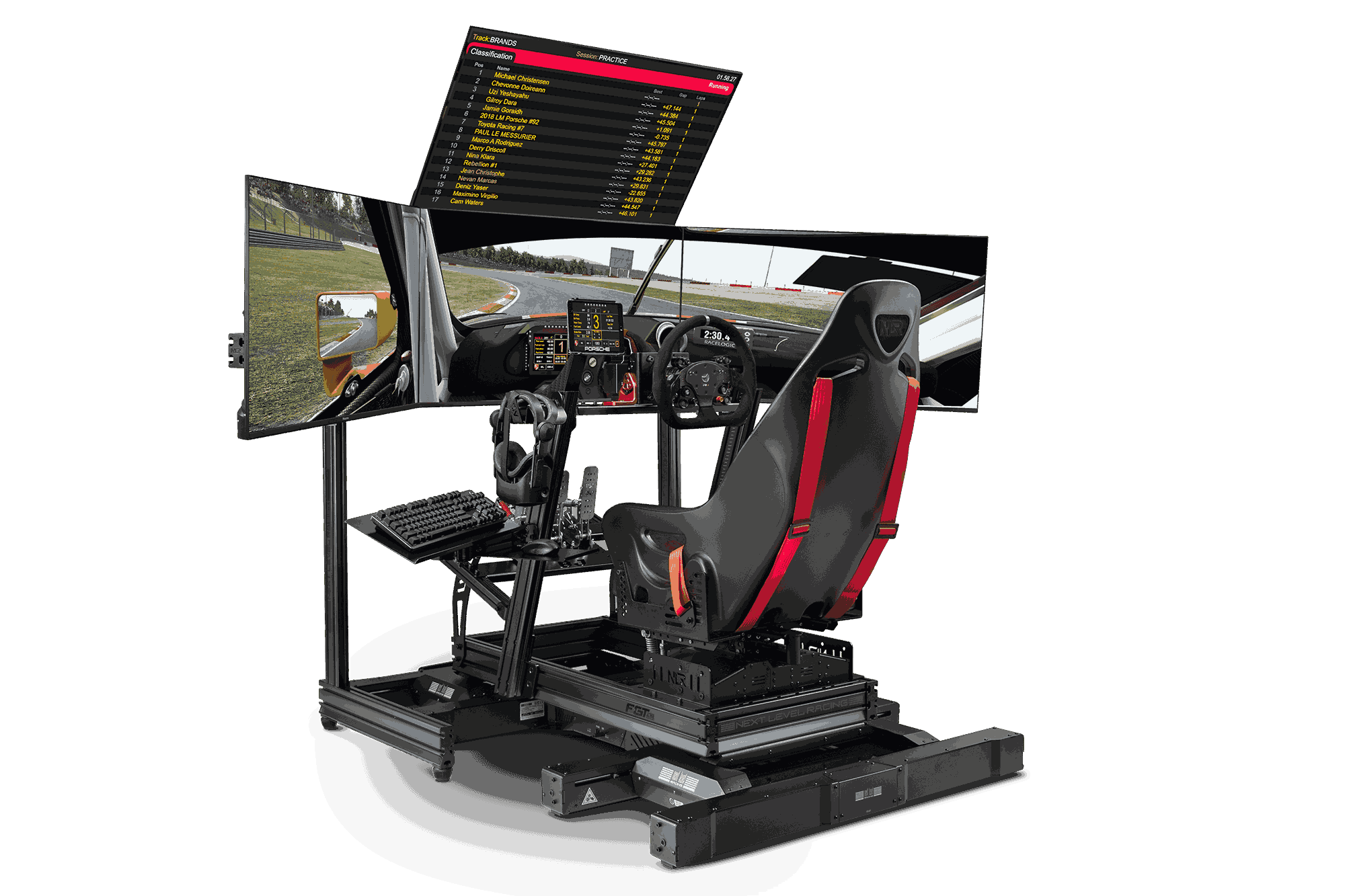 Next Level Racing® F-GT Elite Wheel Plate Edition