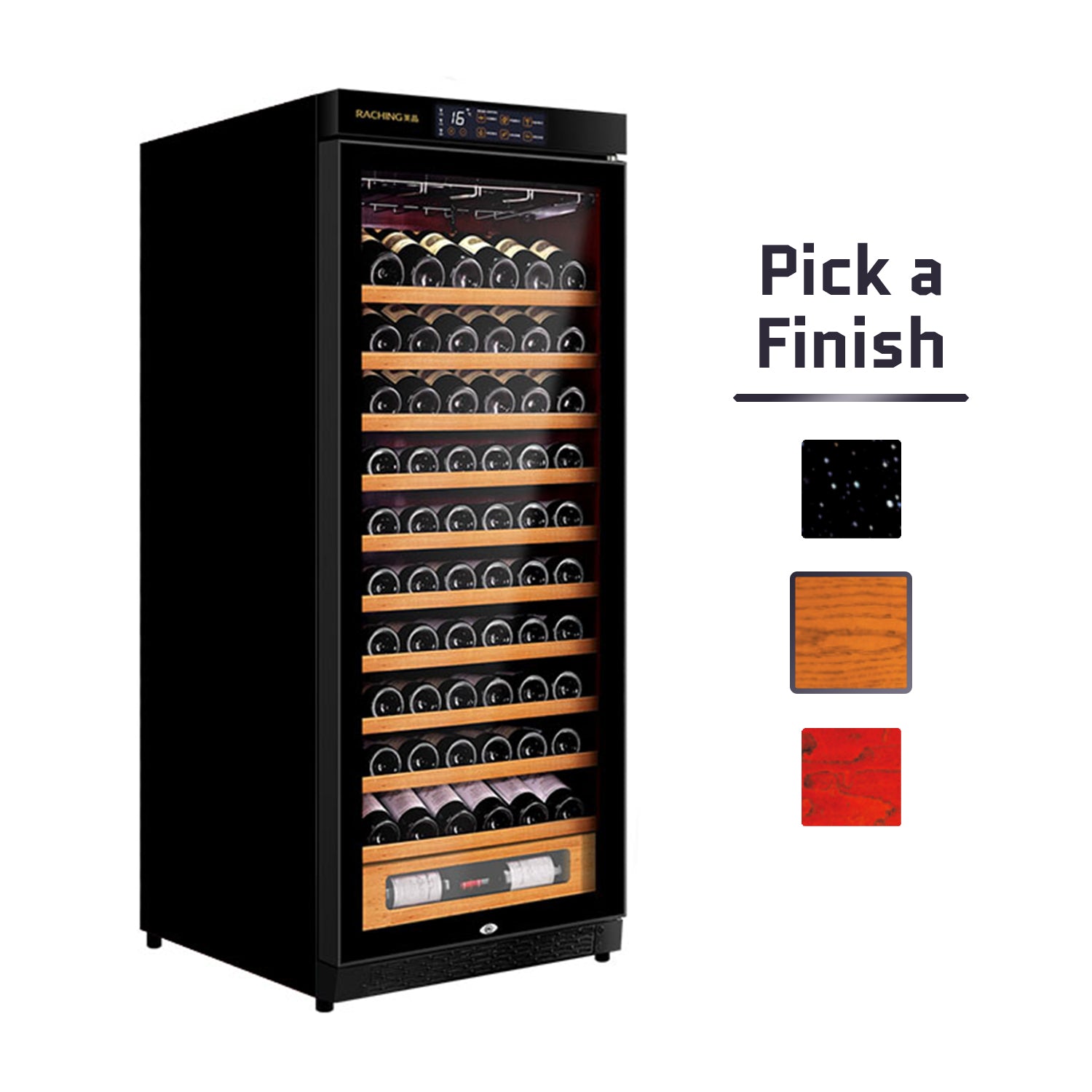 Raching W330AMC – Smart Wi-Fi Wine Cooler (80–100 Bottles)