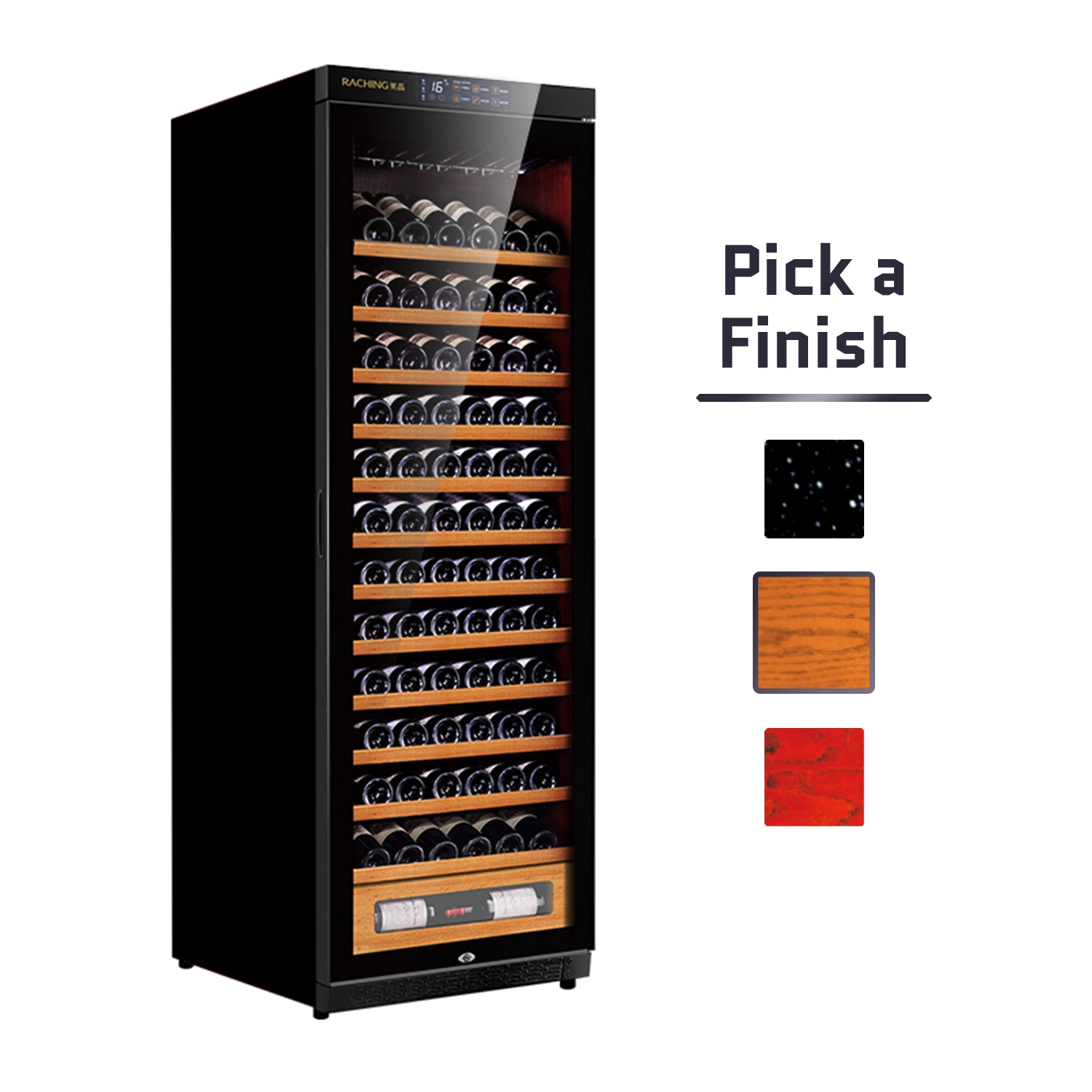 Raching W380AMC – Smart Wi-Fi Wine Cooler (100–120 Bottles)