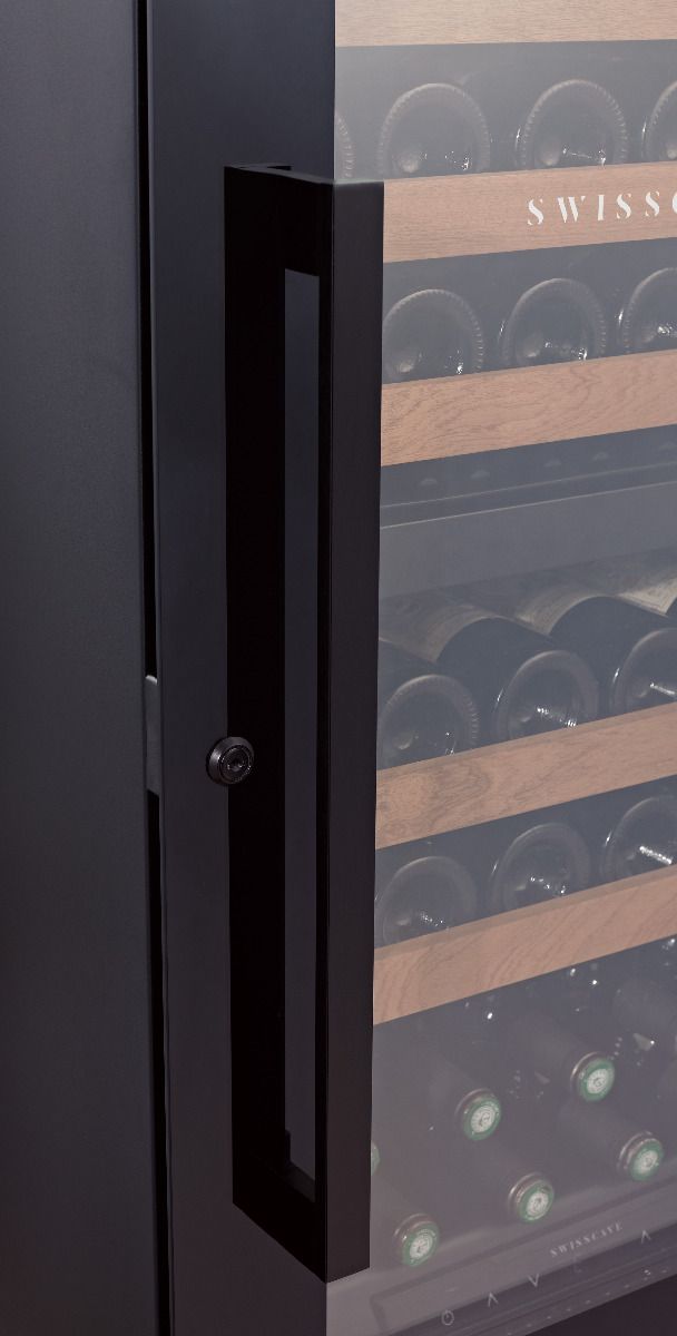 SWISSCAVE WIB-88DF Dual Zone Wine Cooler – 88cm Built-In, 40 Bottle Capacity