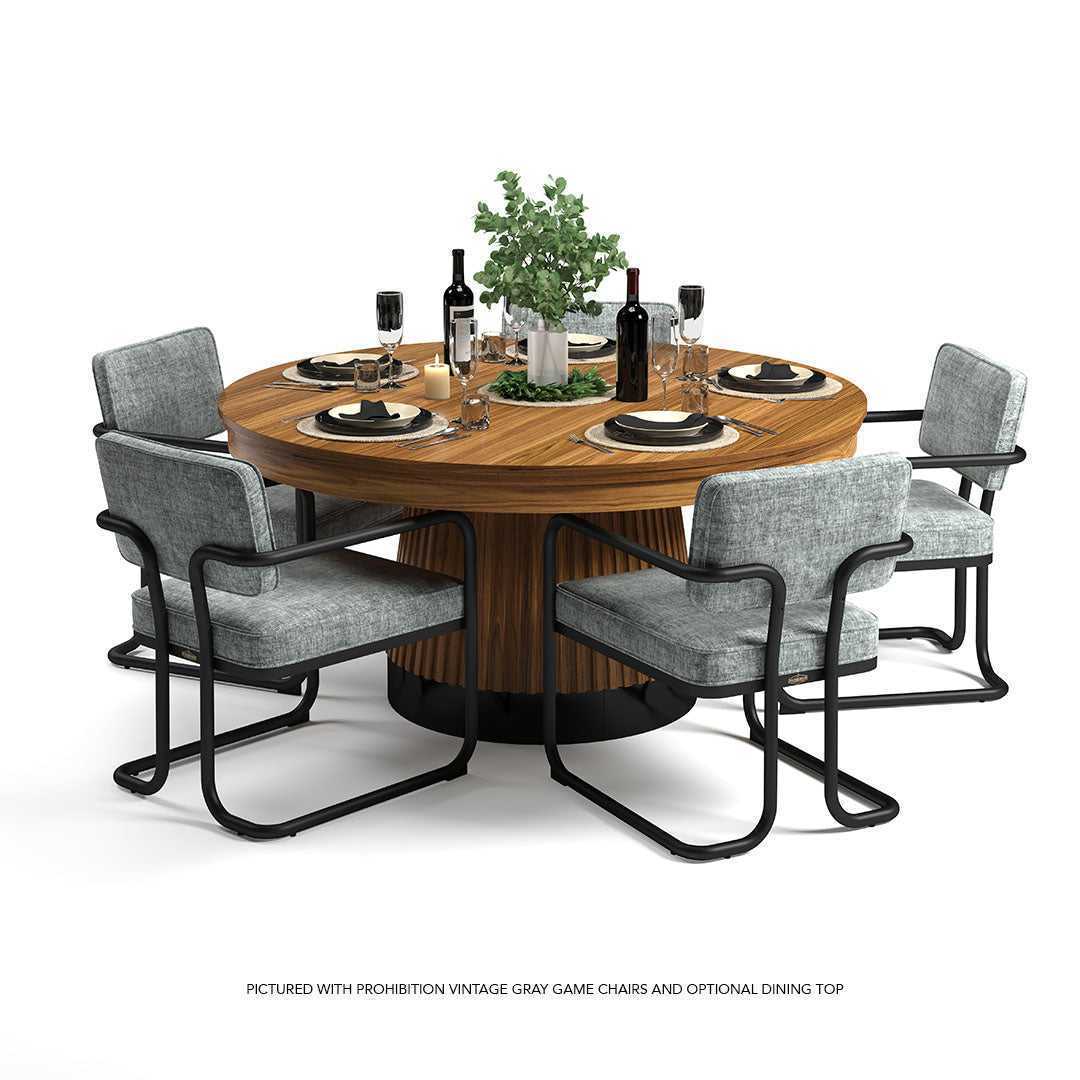RAM Game Room Prohibition 60" Round Poker Table (PRO60TBL)