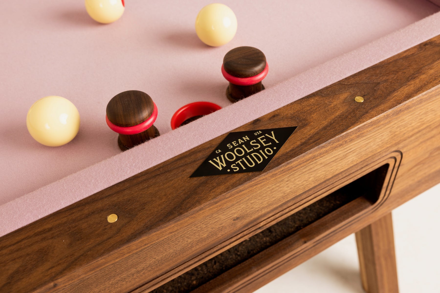 Sean Woolsey Studio Woolsey Bumper Pool Table