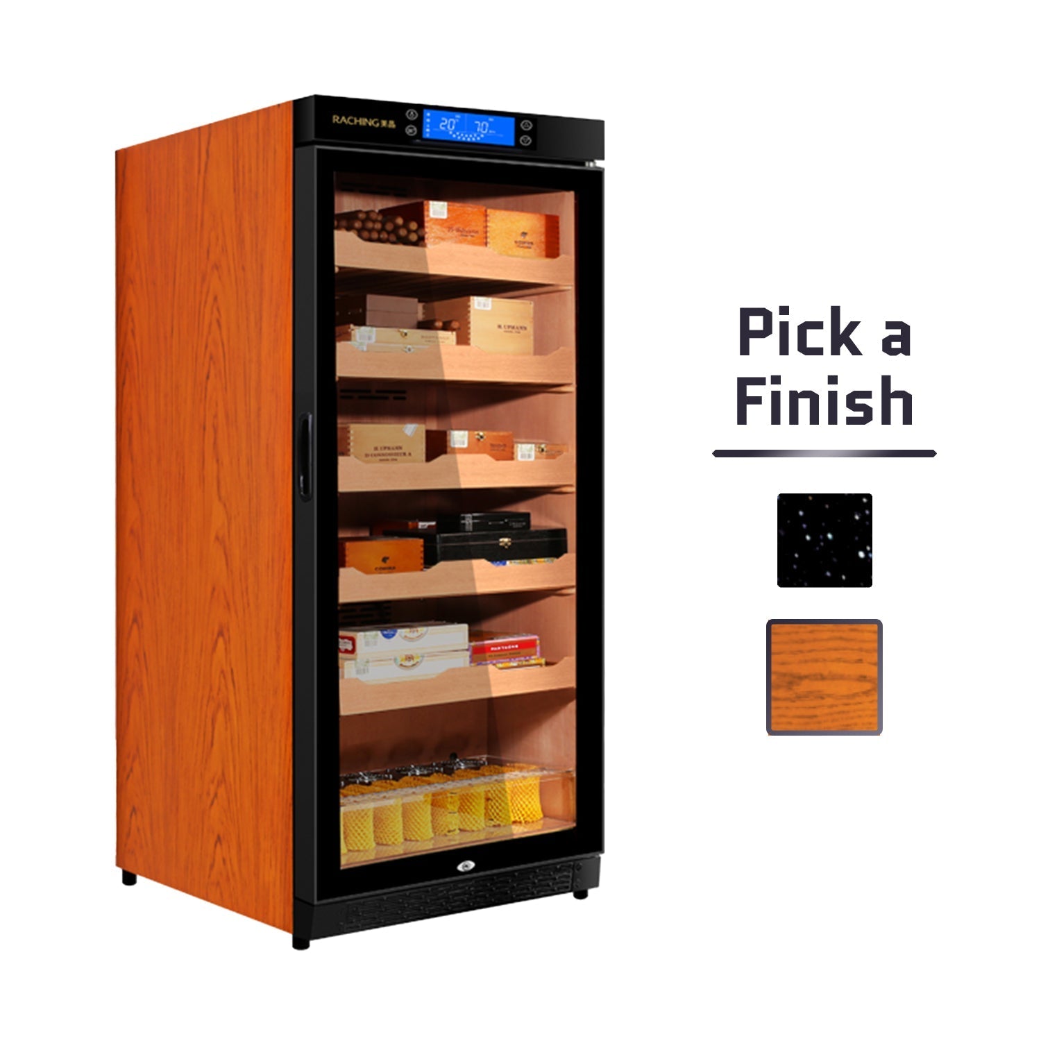 Raching C230A – Electric Climate Control Cabinet Humidor (1200 Cigars)