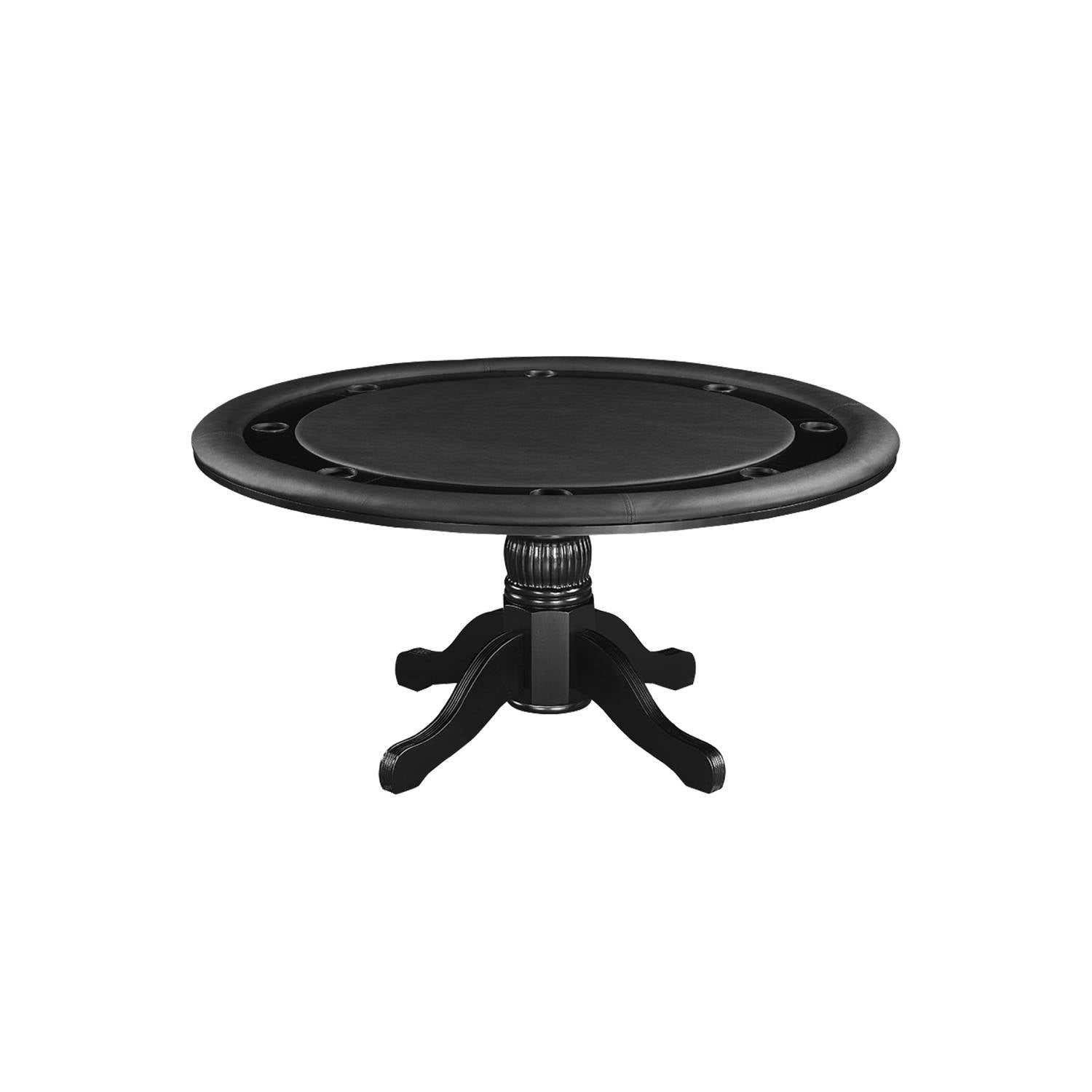 RAM Game Room 60" Round 2-in-1 Poker & Dining Table (GTBL60)