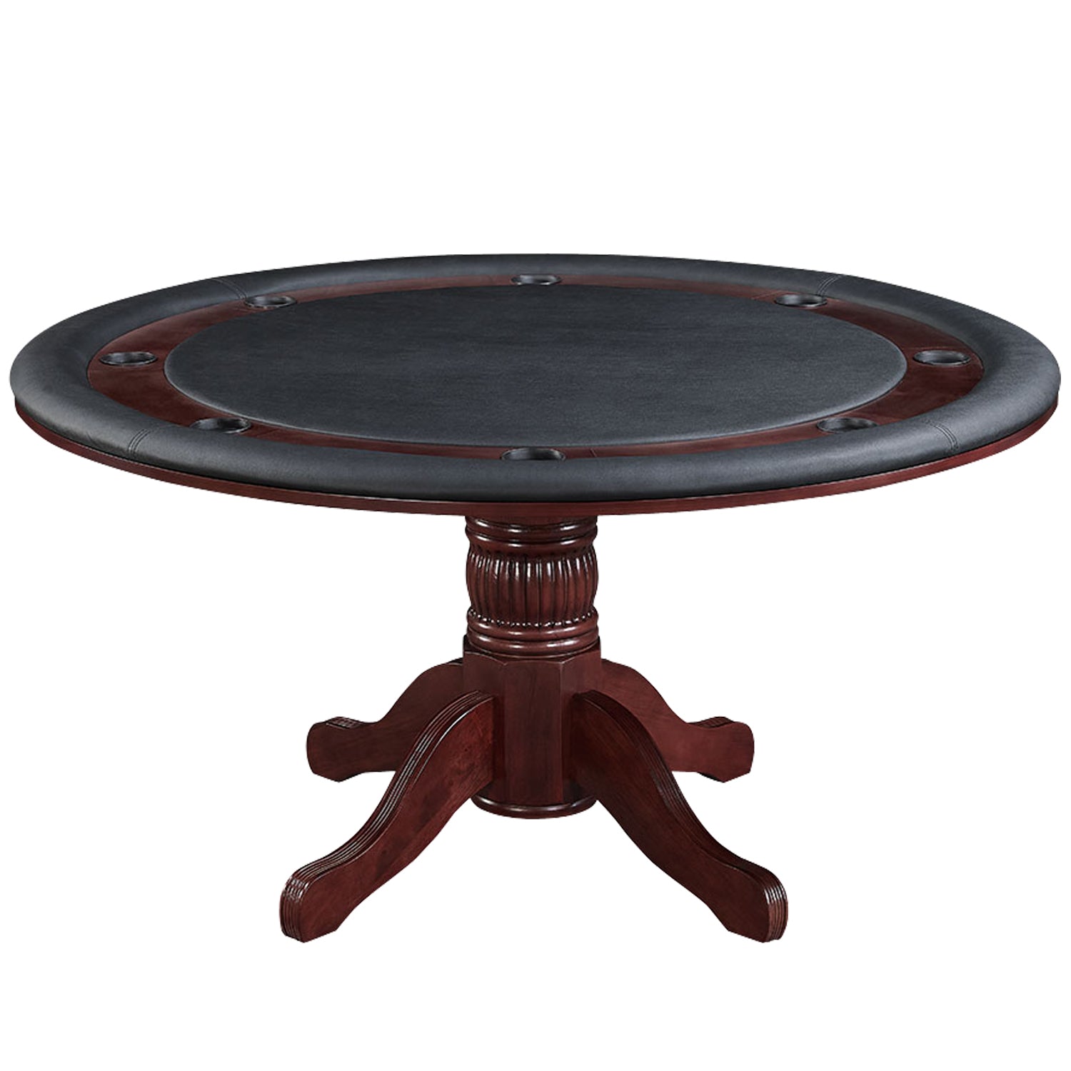 RAM Game Room 60" Round 2-in-1 Poker & Dining Table (GTBL60)