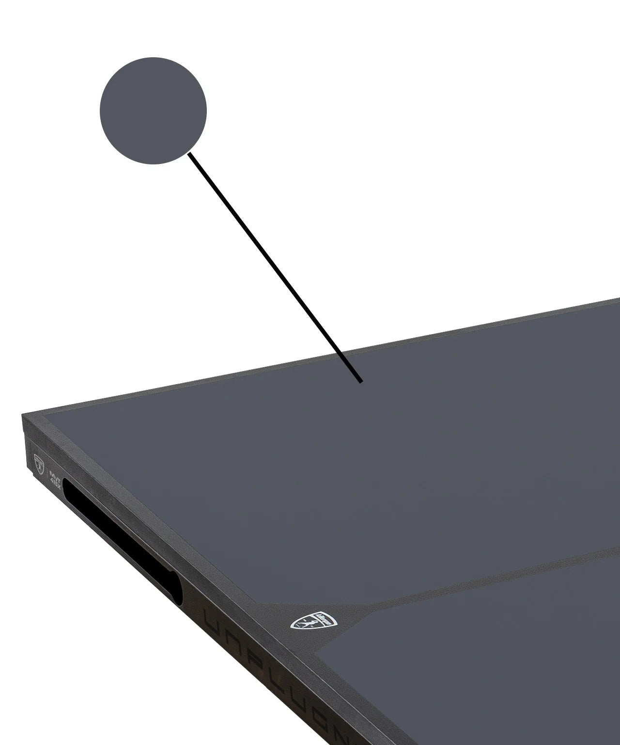 Killerspin MyT 415X Max – Graphite Indoor Ping Pong Table